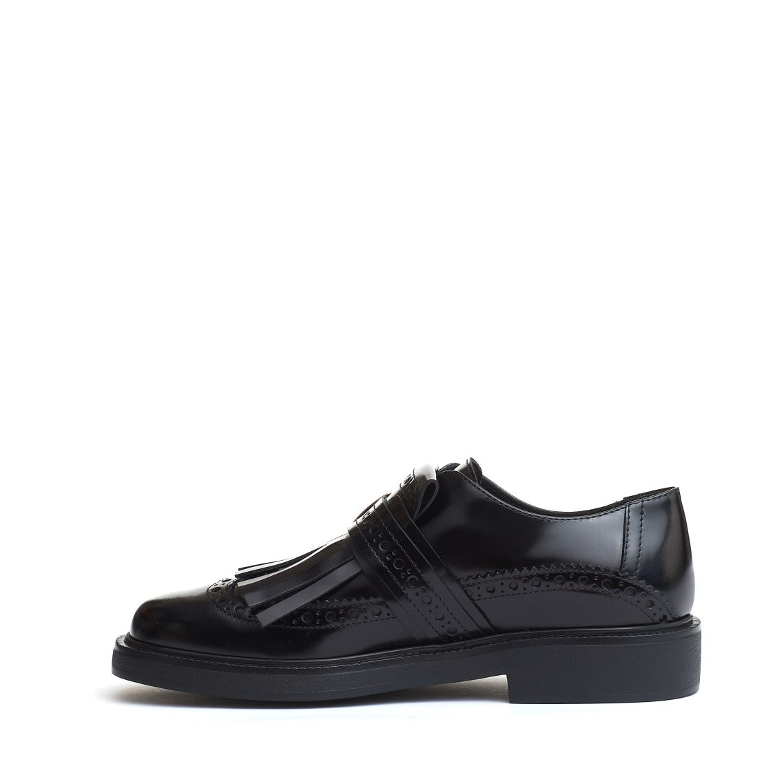 Casadei Black Ballerina Strass Strap