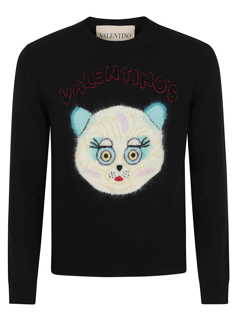Valentino Garavani Cotton And Wool Sweater
