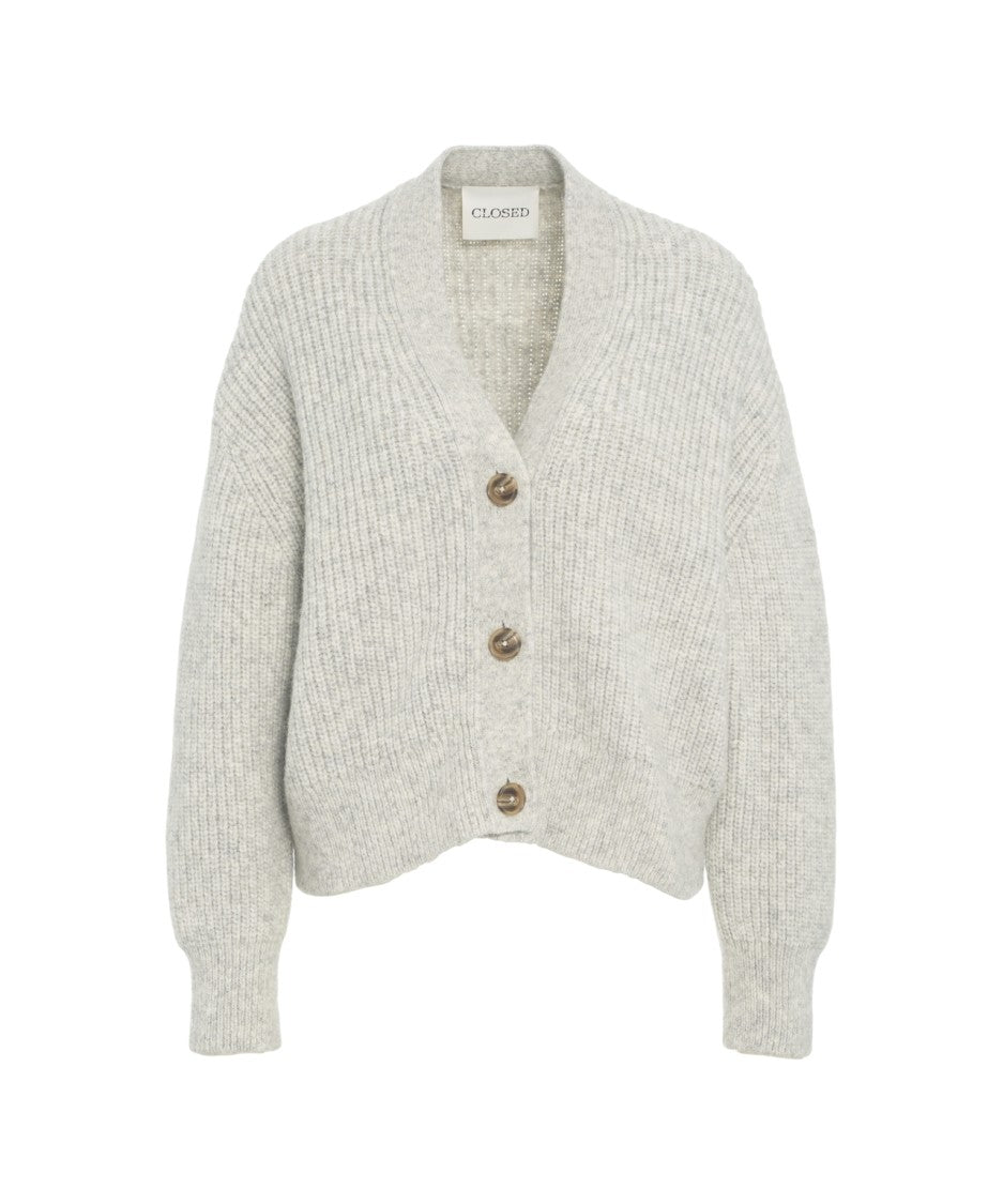 Closed Relaxed Fit Cardigan In Soft Alpaca Blend