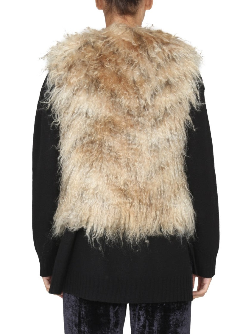 Becagli Since 1994 Textured Mohair Alpaca Blend Vest