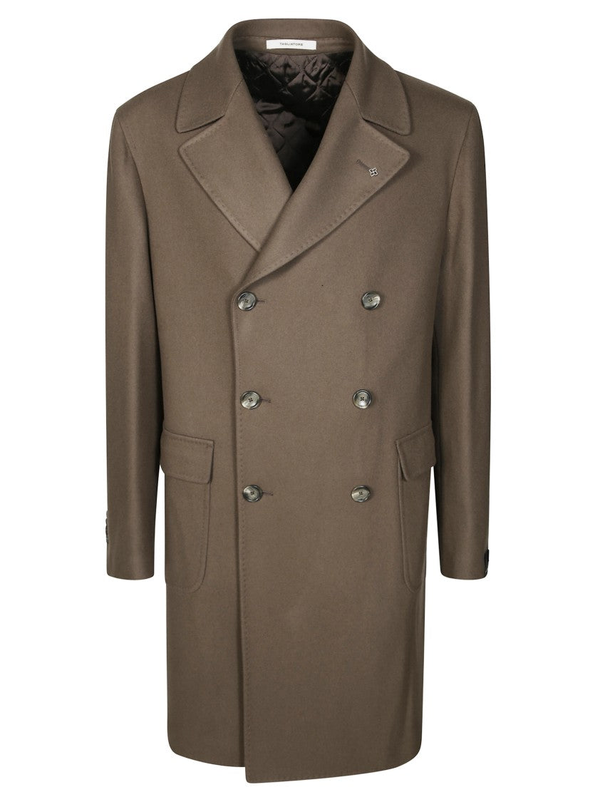 Tagliatore Unlined Double-Breasted Coat