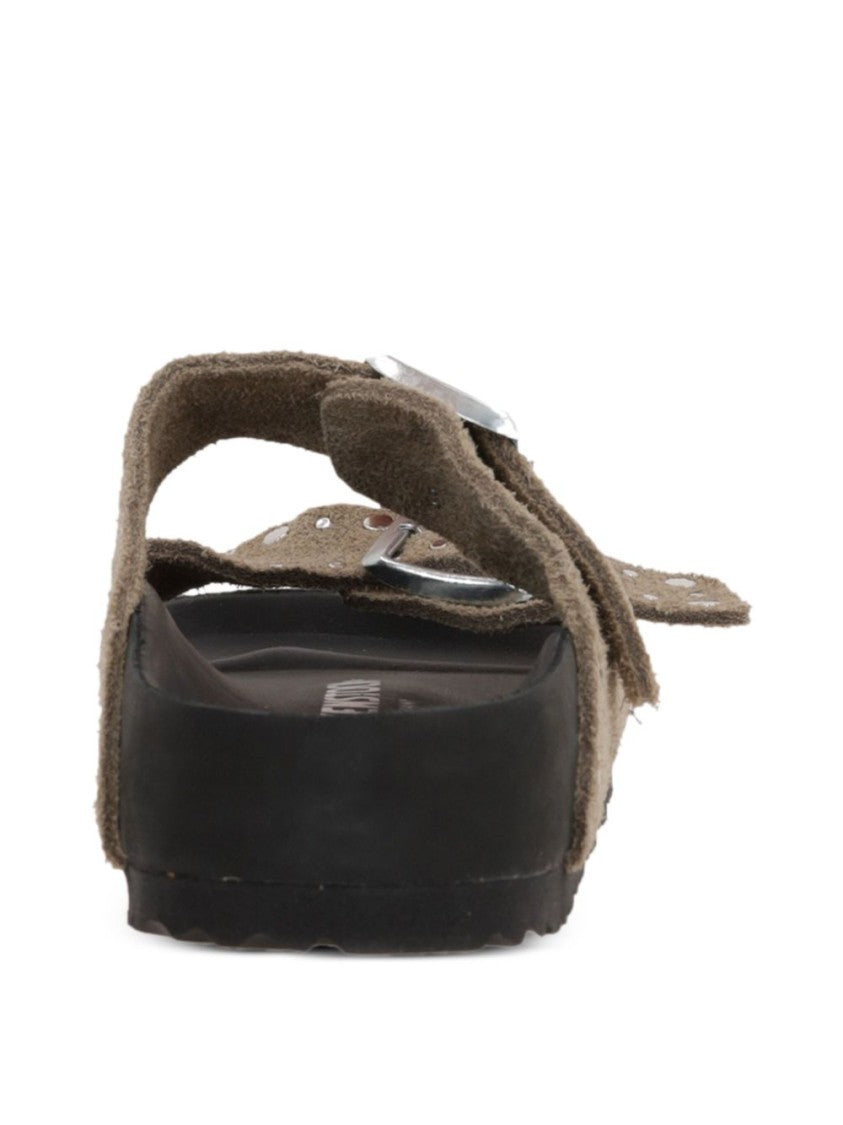 Birkenstock Two-Strap Beige Sandals