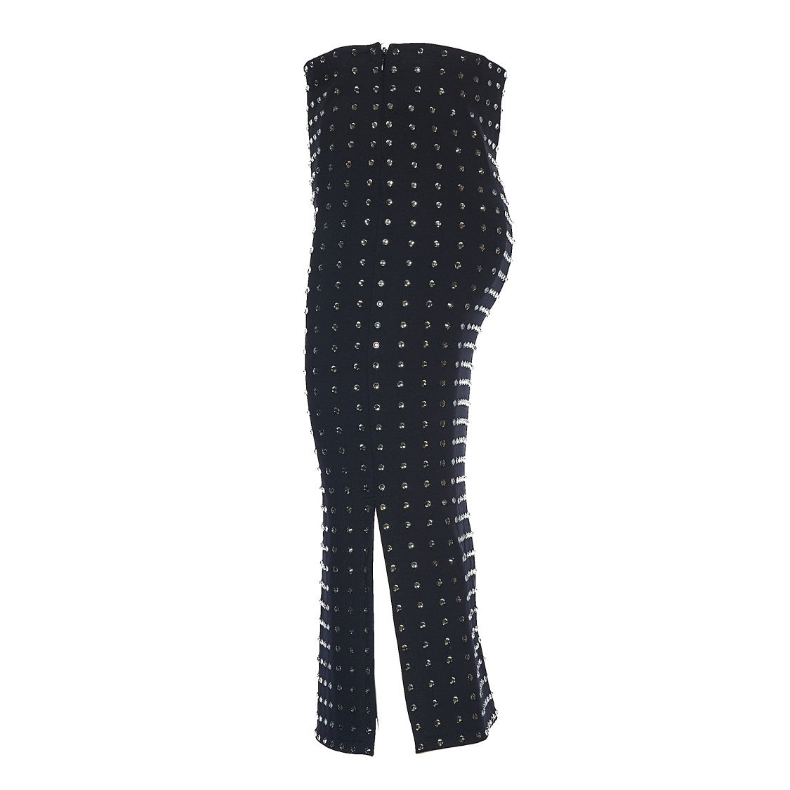 Sportmax Black Scuba Jersey Maxi Skirt