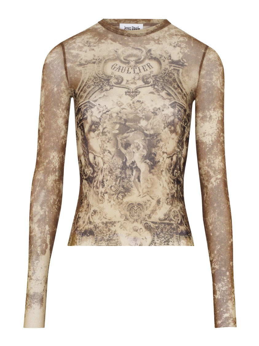 Jean Paul Gaultier Multicolor Mèdaillon Top