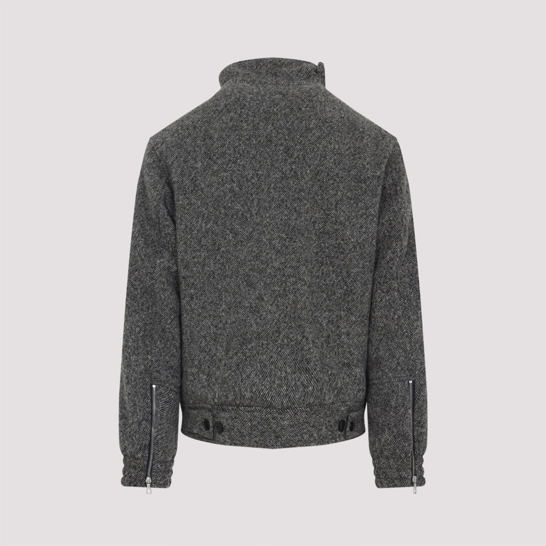 Dries Van Noten Textured Wool Blend Jacket