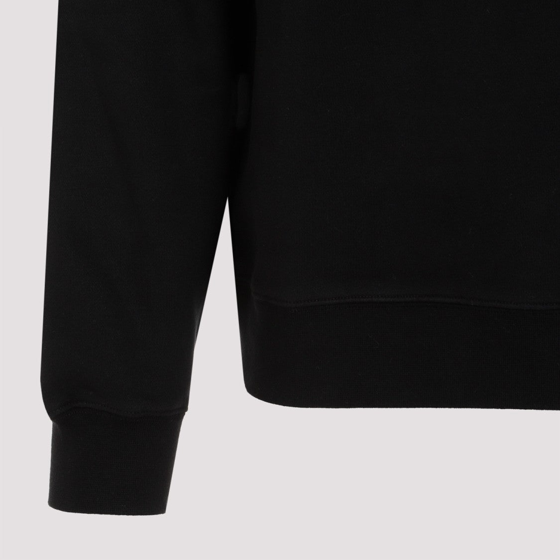 Jacquemus Le Hoodie Gros Grain In Black Cotton