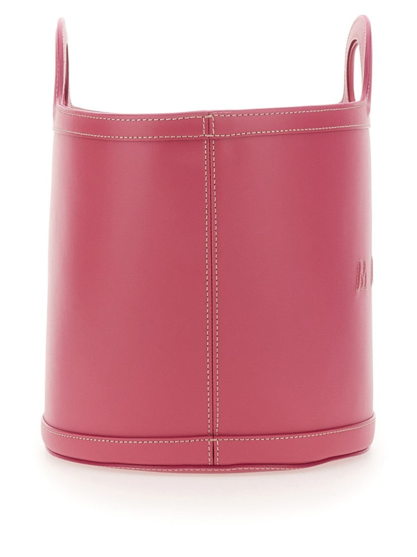 Marni Structured Shoulder Bag With Double Top Handle