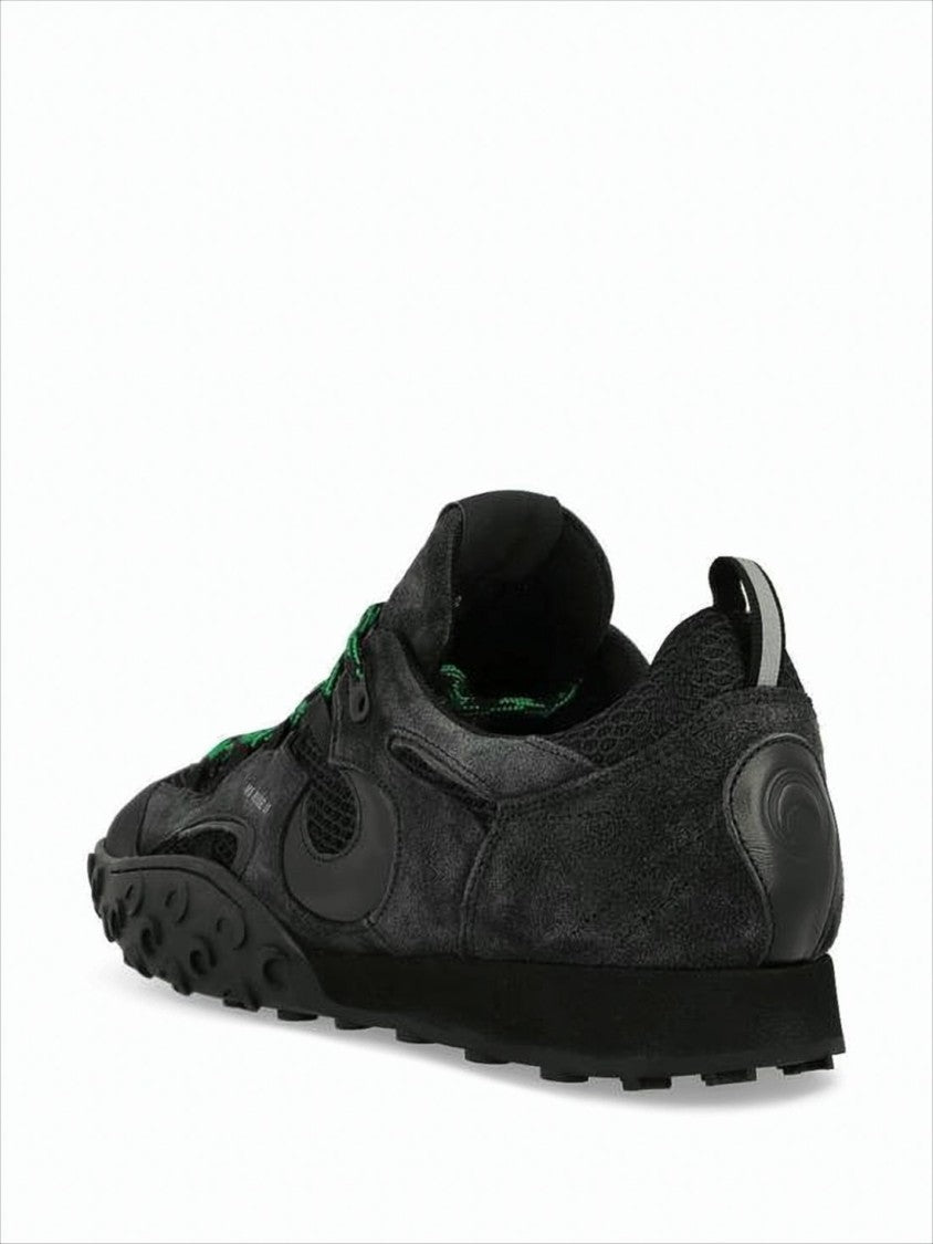 Marine Serre Low-Profile Sneakers With Textured Upper And Distinctive Sole