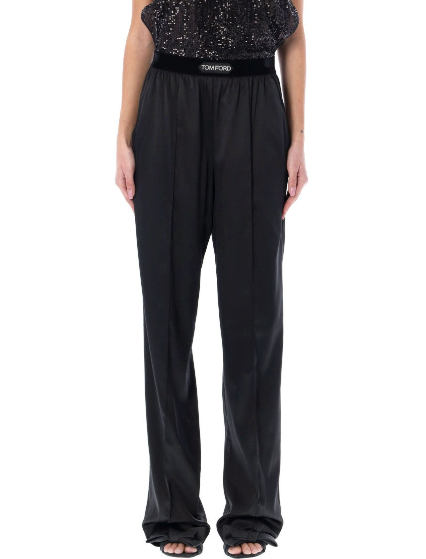 Tom Ford Logo Band Pijama Pant