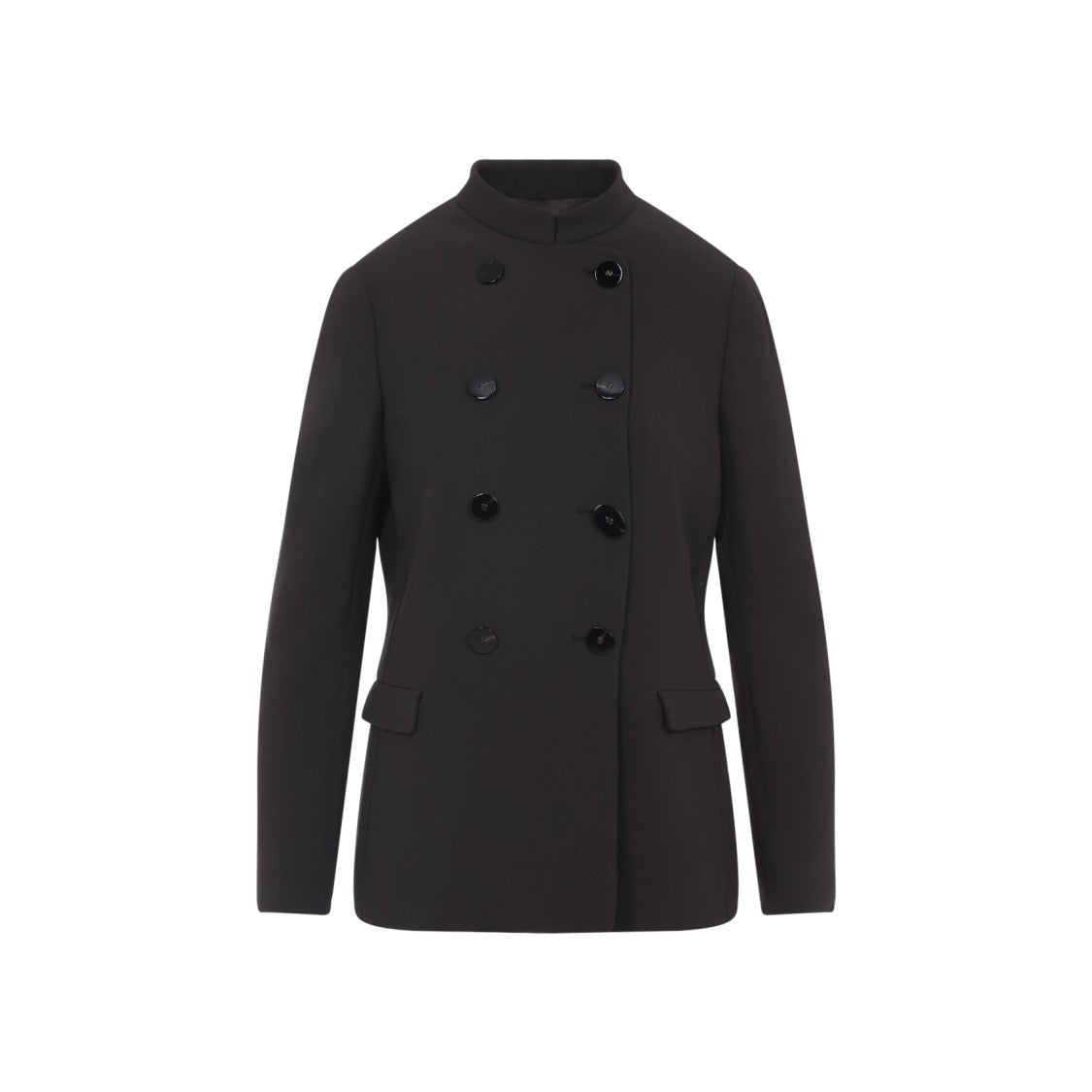 Giorgio Armani Dark Brown Virgin Wool Jacket