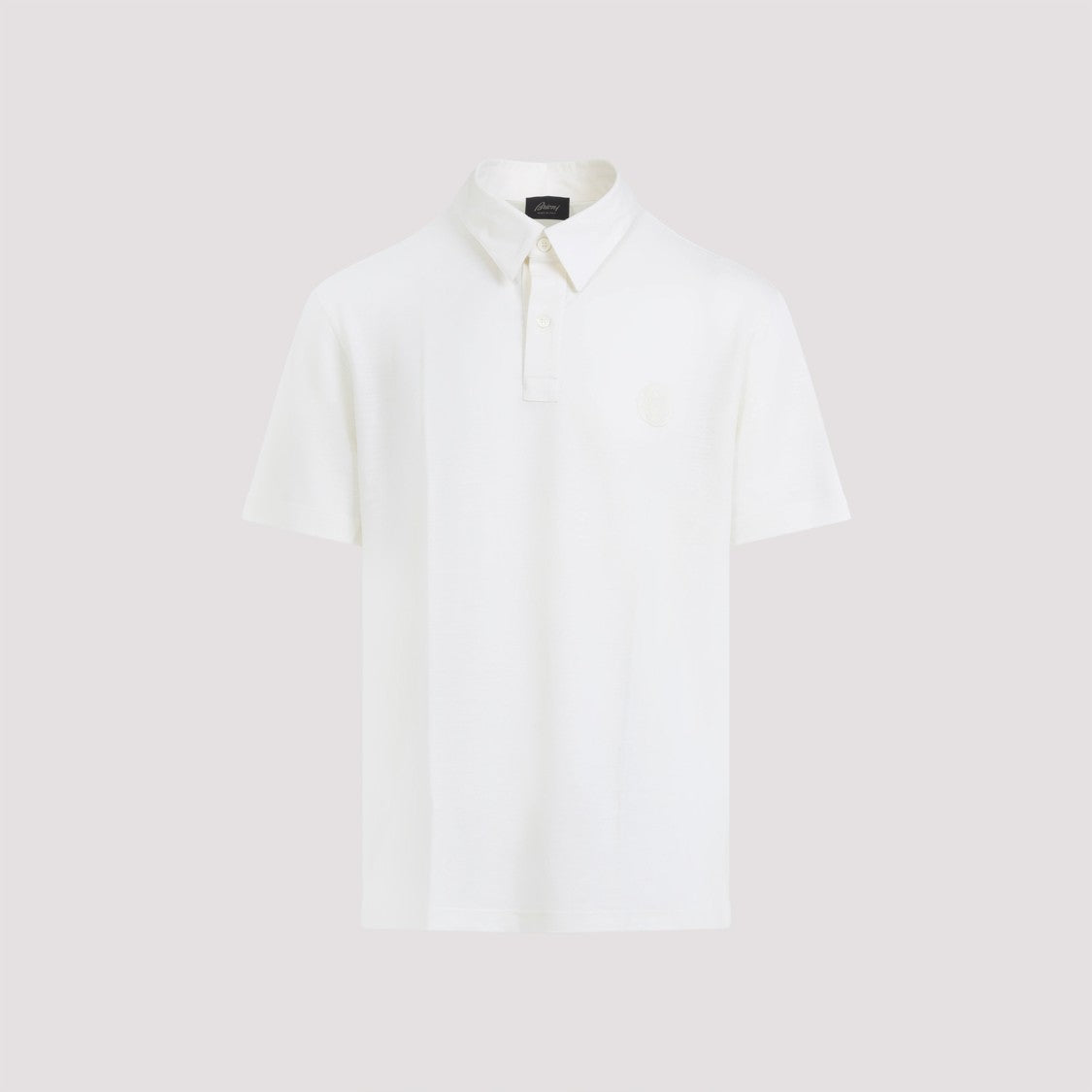 Brioni Brioni Wool Polo With Classic Collar