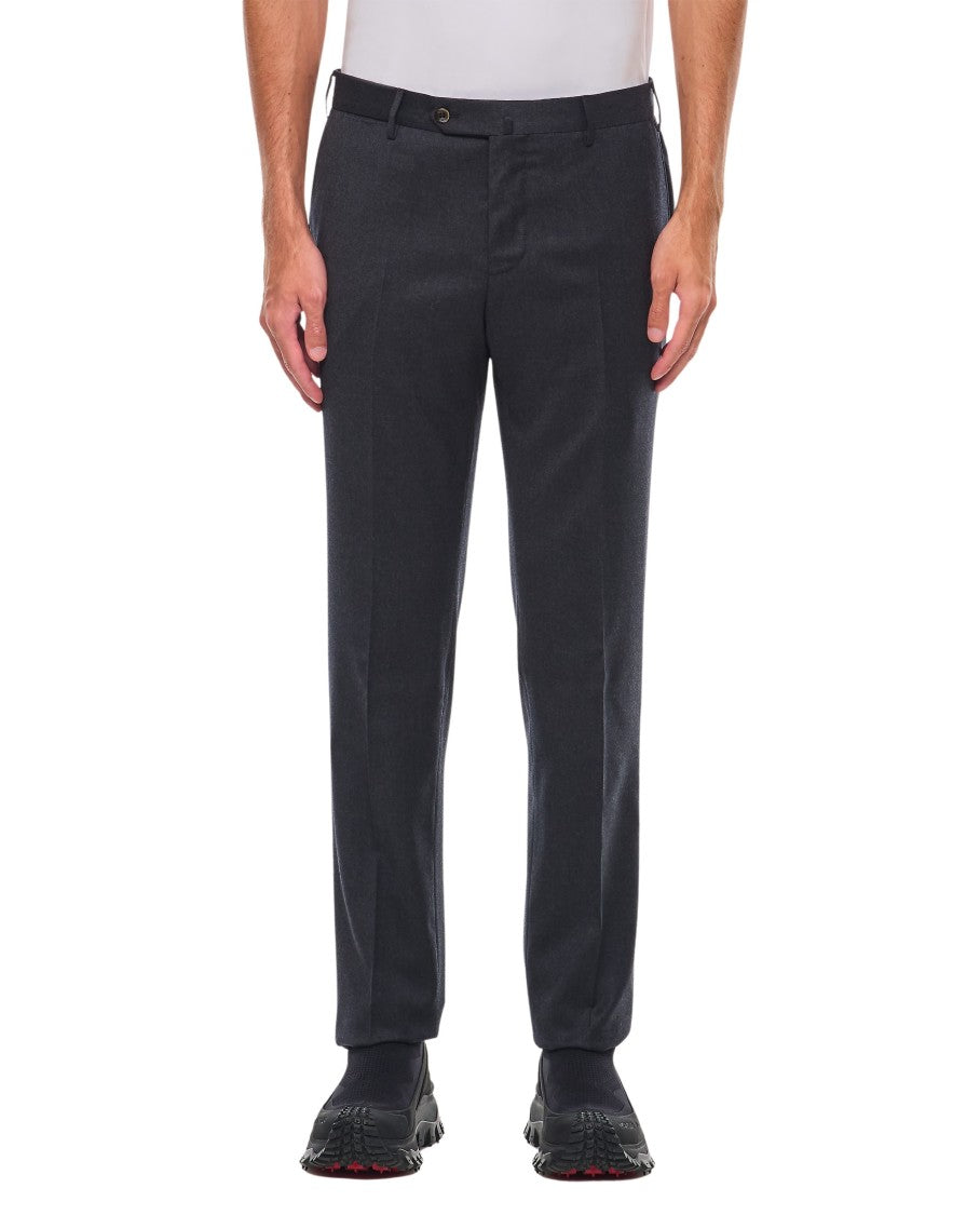 Pt01 Pantalone Flanella Slim
