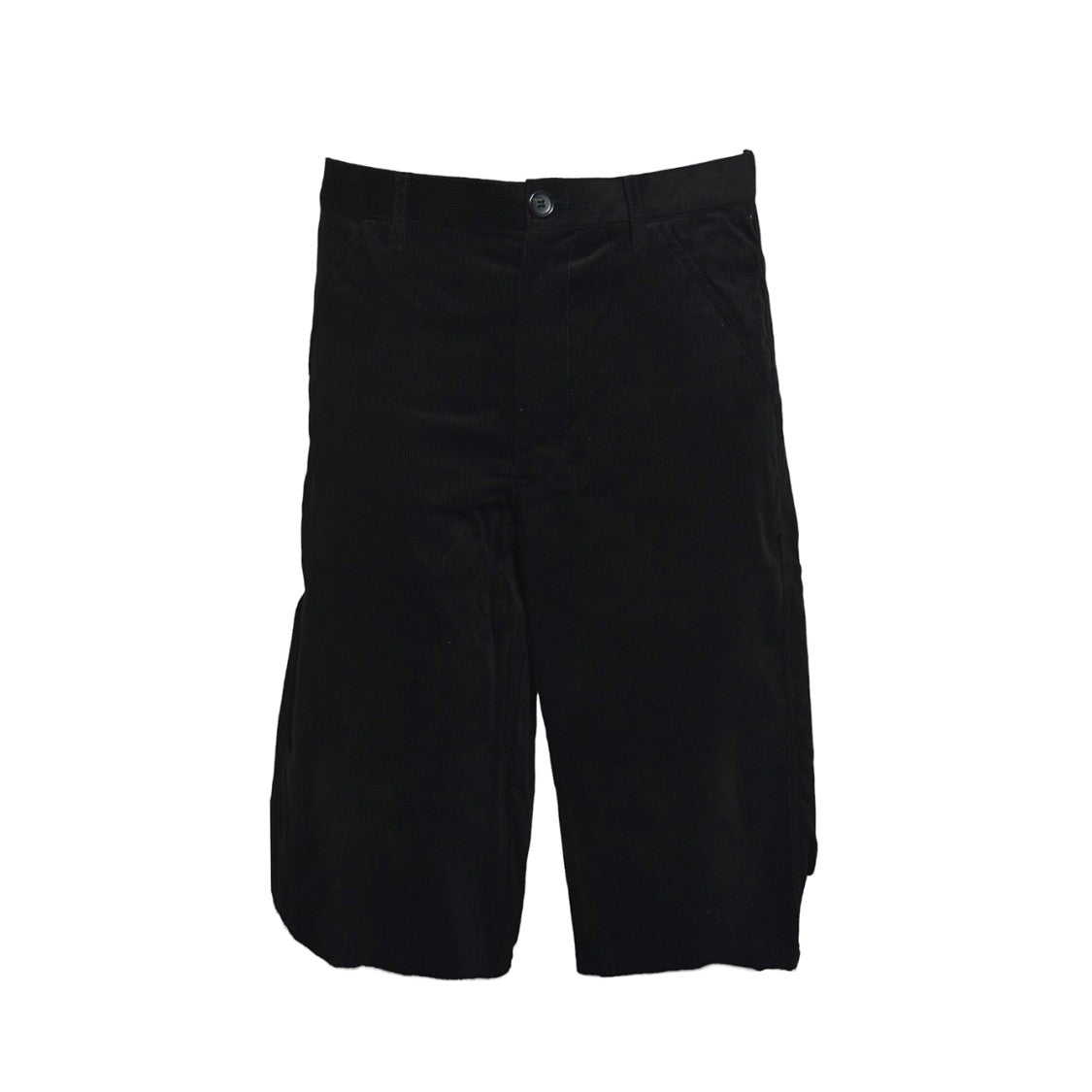 Comme Des Garçons Black Velvet Pants