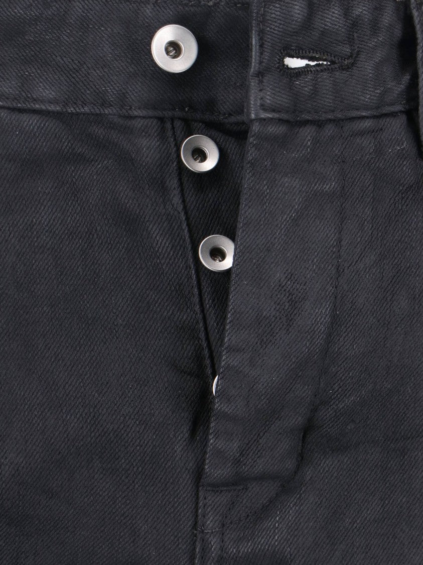 Drkshdw By Rick Owens Straight-Leg Jeans – Black