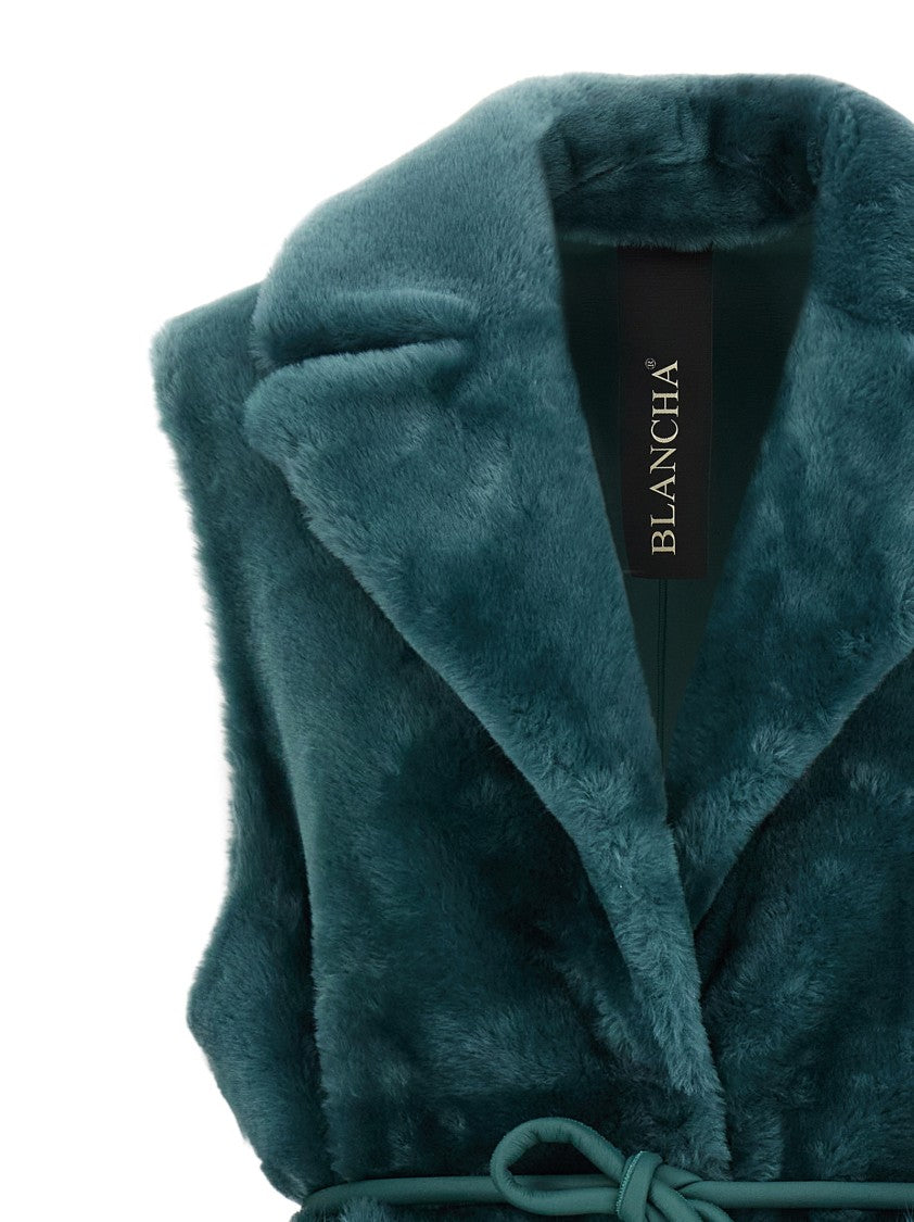 Blancha Merino Straight-Volpe Shadow' Vest