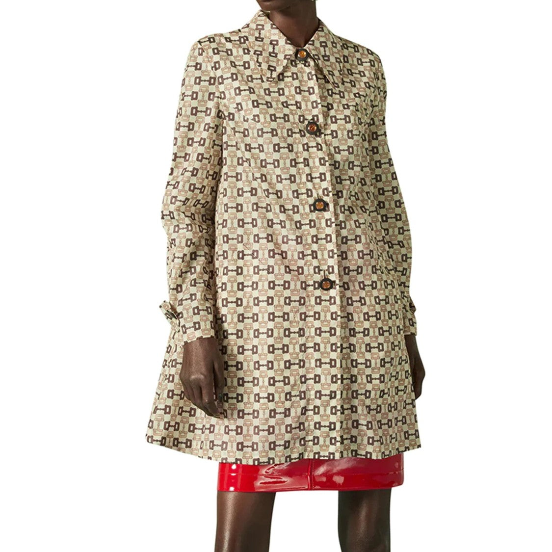 Gucci All-Over Logo Singature Coat