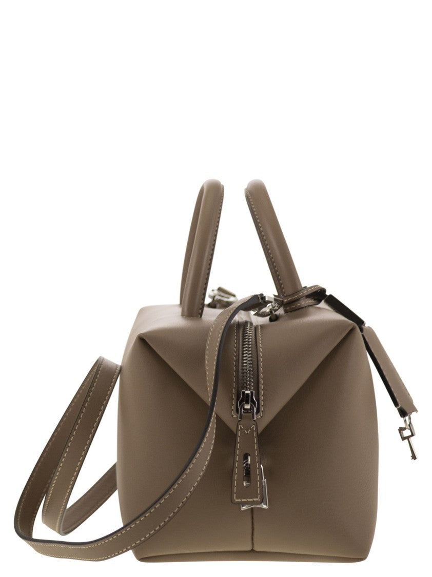 Max Mara Holdallm - Medium Satchel In Natural Leather
