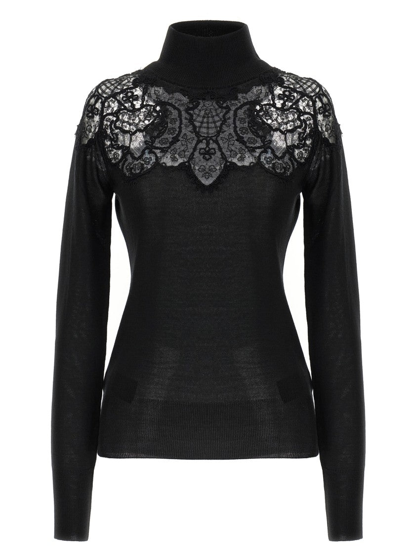 Ermanno Scervino Merino Wool Sweater