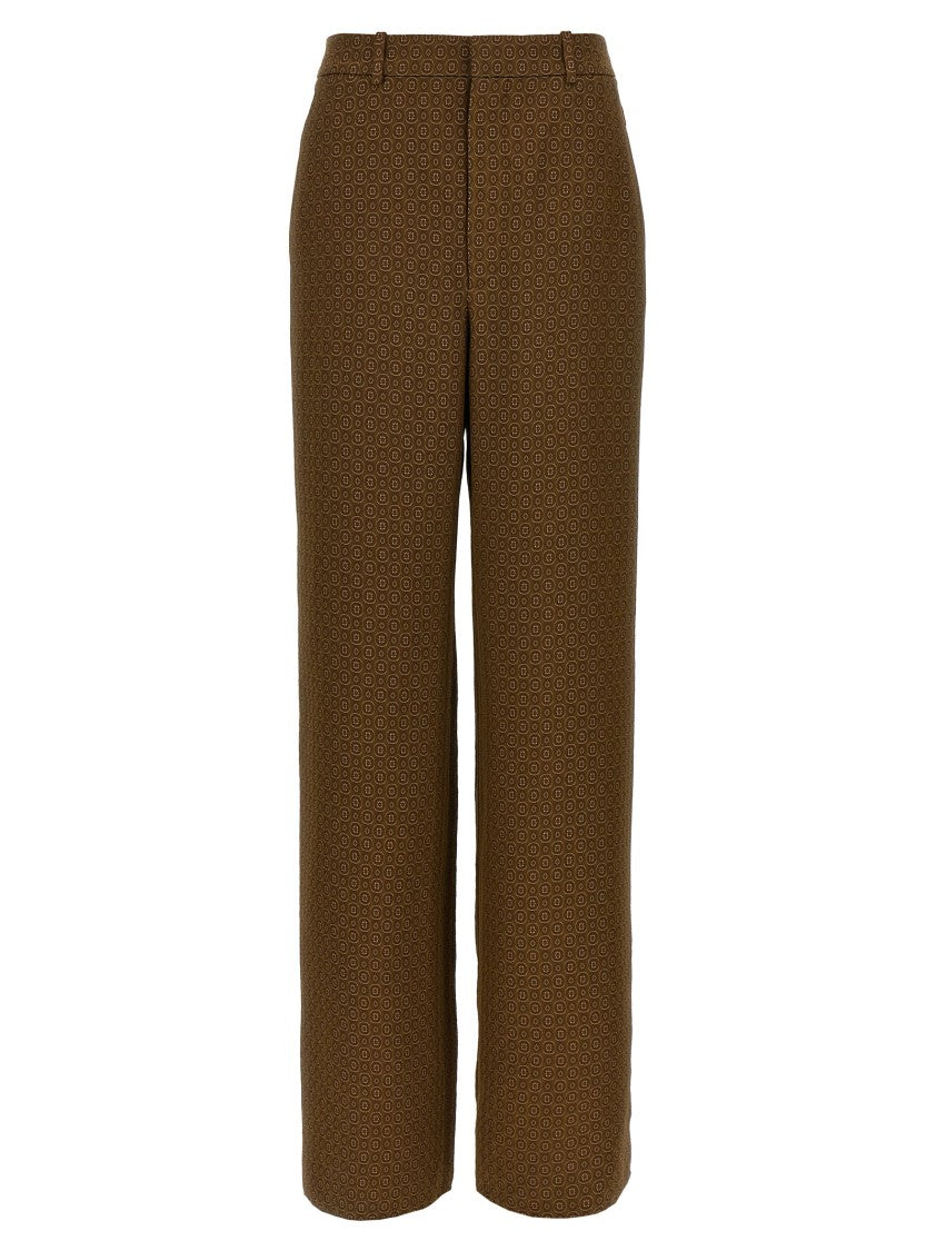 Saint Laurent 'Medaglioni' Twill Pants