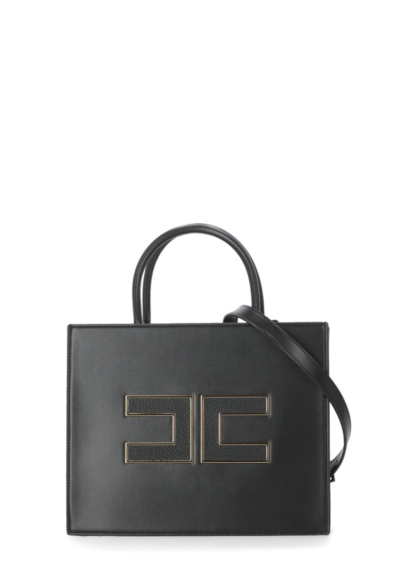 Elisabetta Franchi Rectangular Structured Shoulder Bag