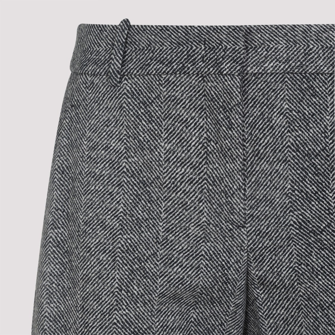 Ermanno Scervino Straight Leg Grey Viscose Pants