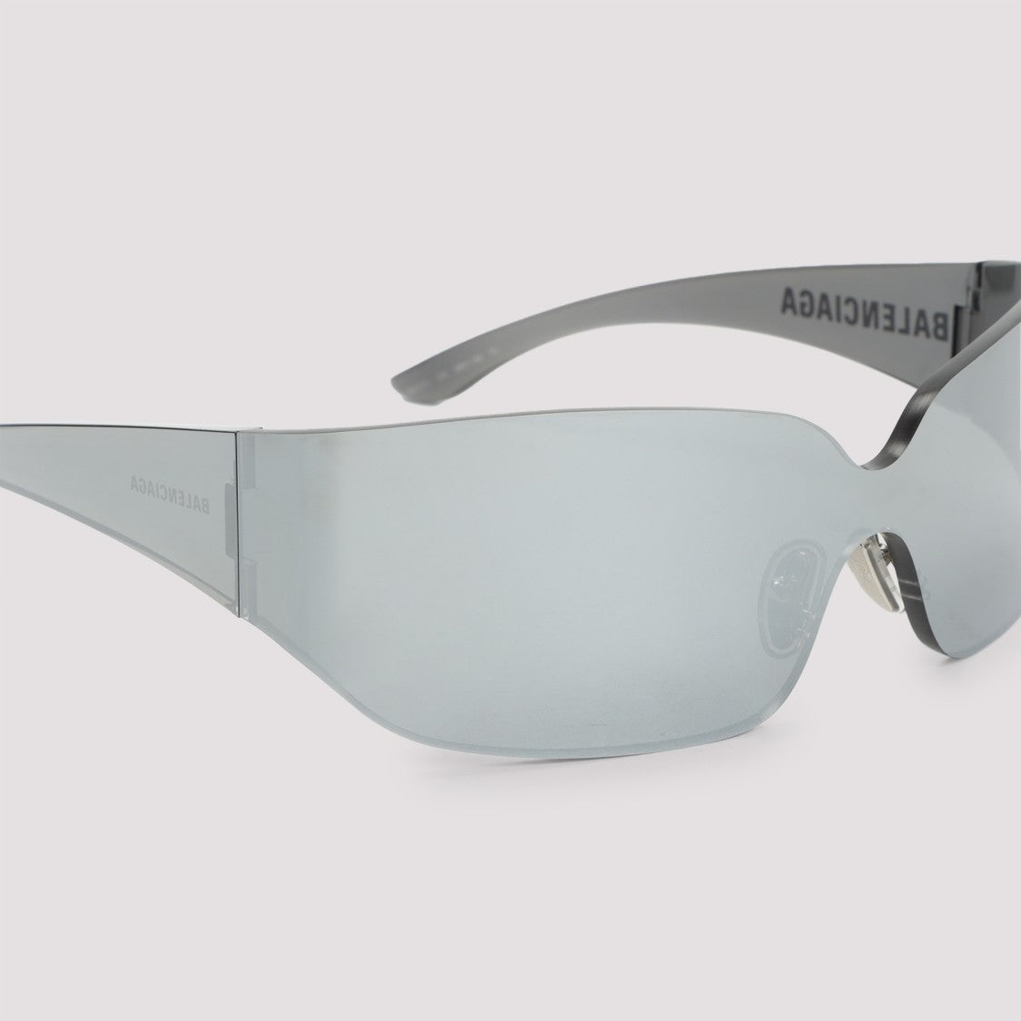 Balenciaga Full-Frame Acetate Sunglasses With Metallic Finish