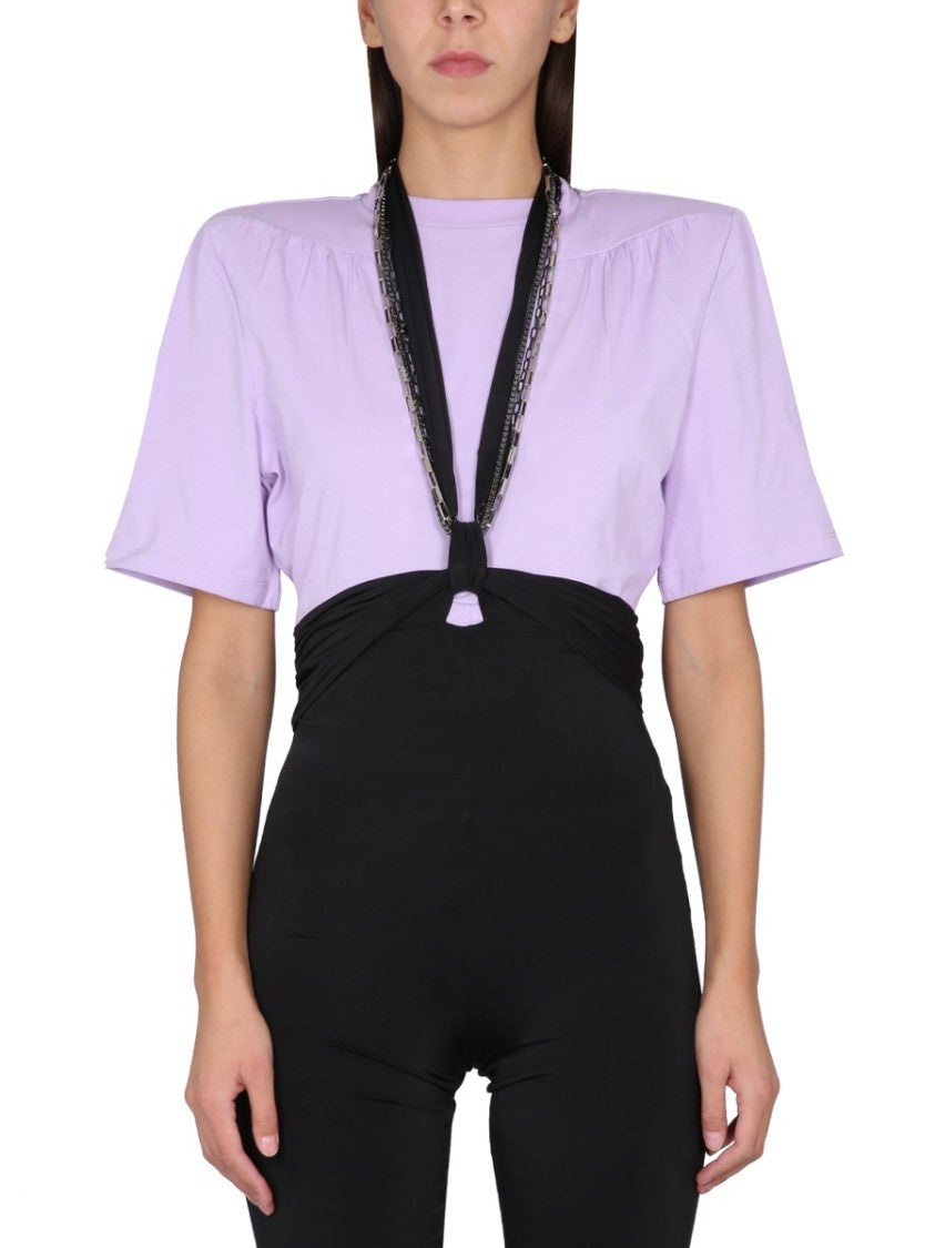 The Attico T-Shirt Jewel