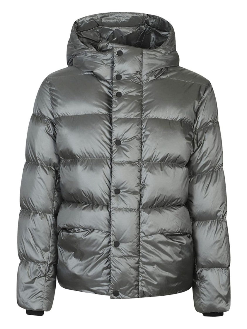 Add Tailored Men's Coat With Structured Silhouette And Button Closure