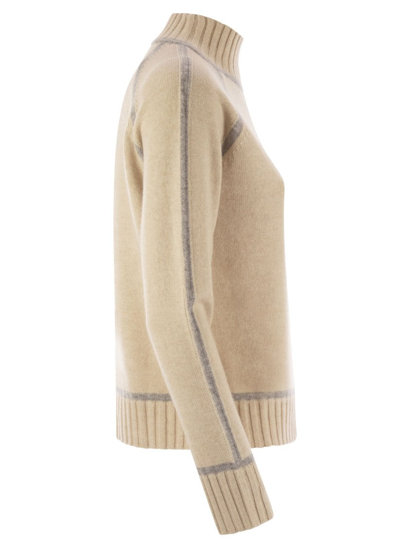 Max Mara Pescara - Wool And Cashmere Turtleneck Sweater