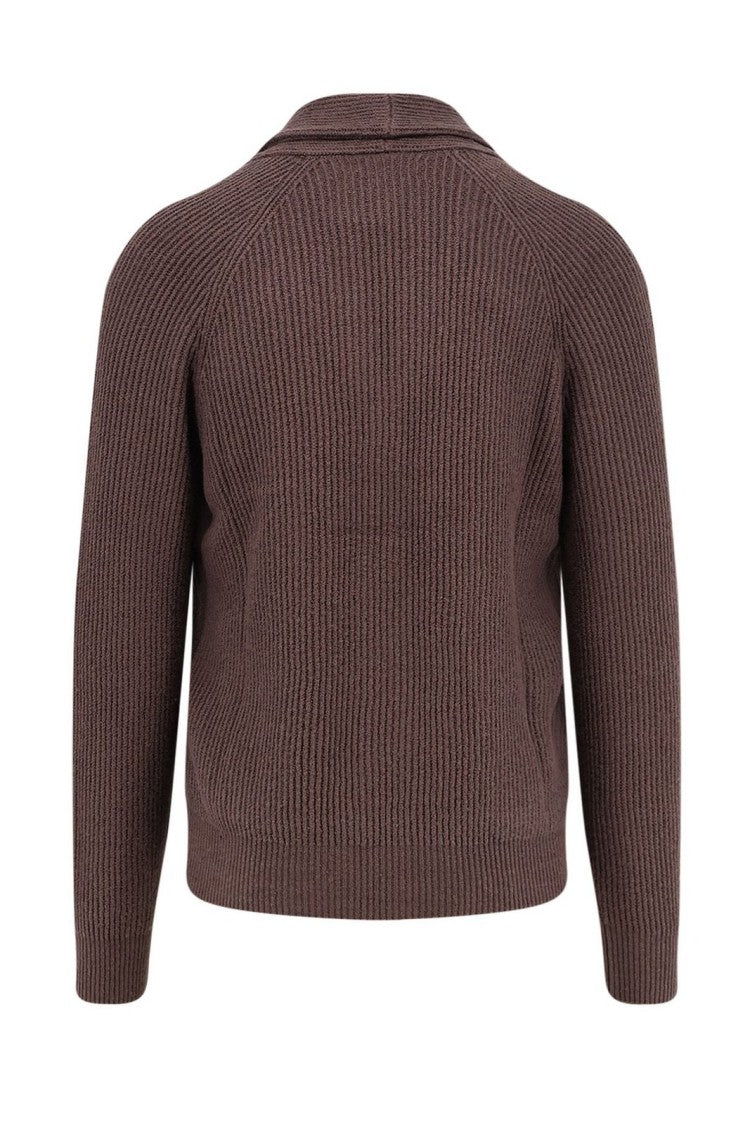 Brunello Cucinelli Ribbed Knit Cardigan