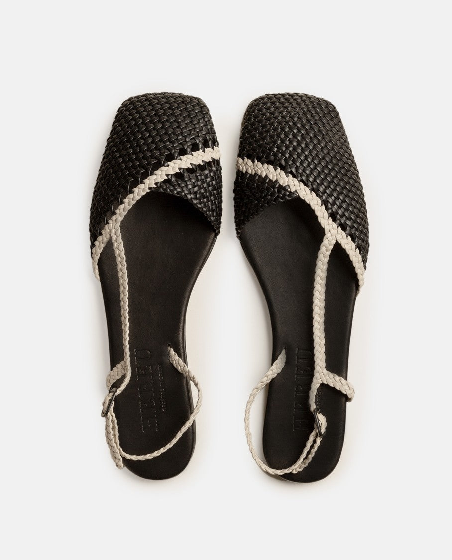 Hereu Black Rondaia Slingback