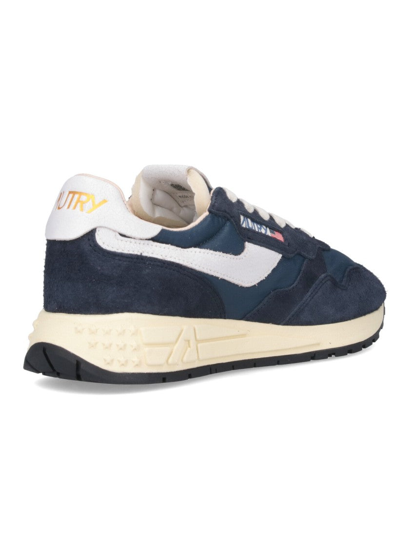 Autry Reelwind Super Vintage Sneakers With Suede Accents