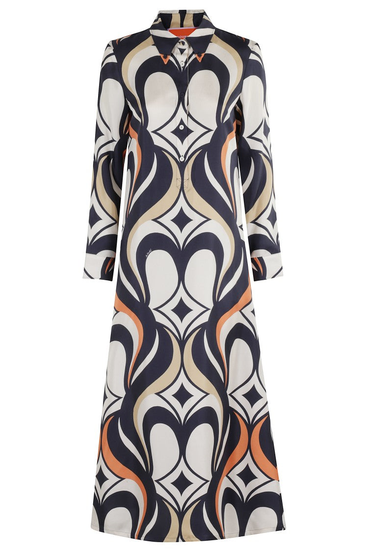 La Double J Swing Shirt Dress