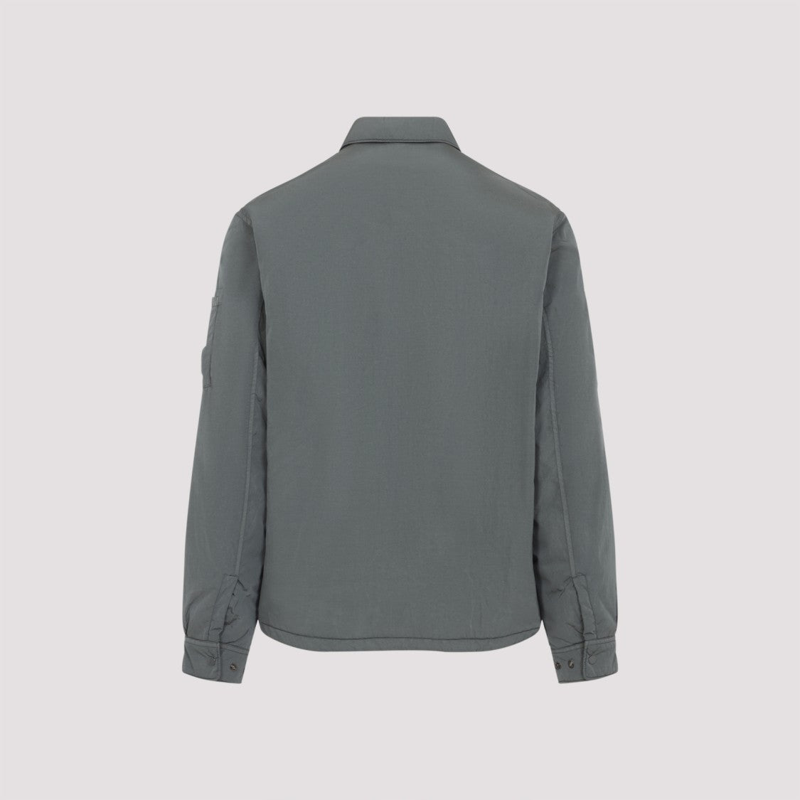 C.P. Company Chrome-R Padded Grey Polyamide Overshirt