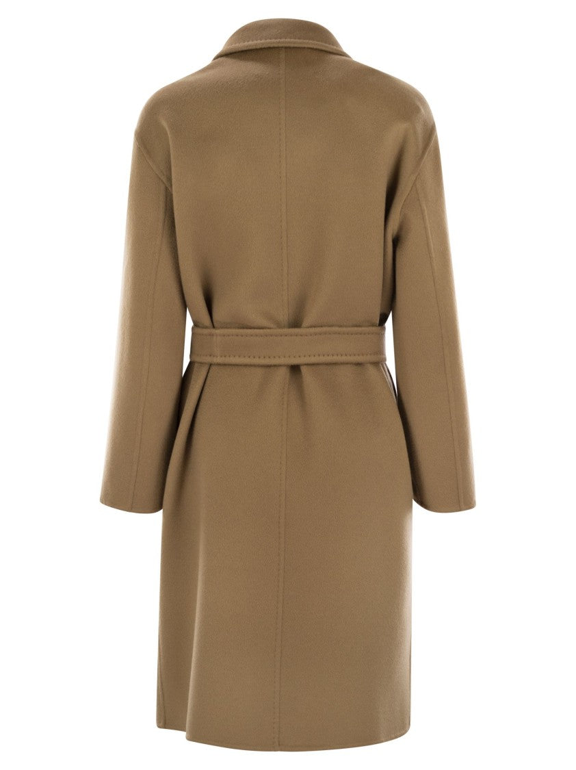 Max Mara Melinda - Cashmere Midi Coat With Belt