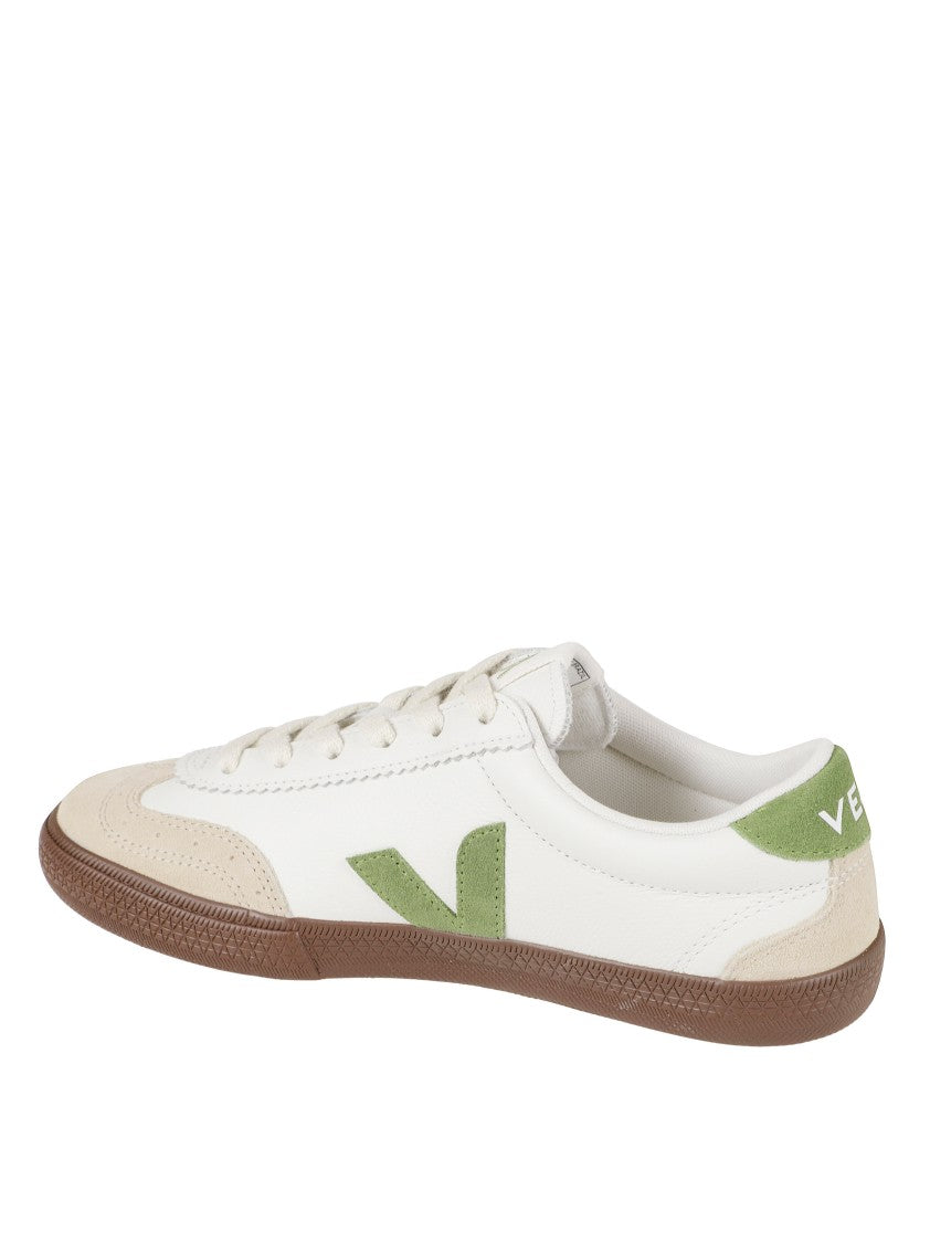 Veja Low-Top Sneakers With Suede Overlays