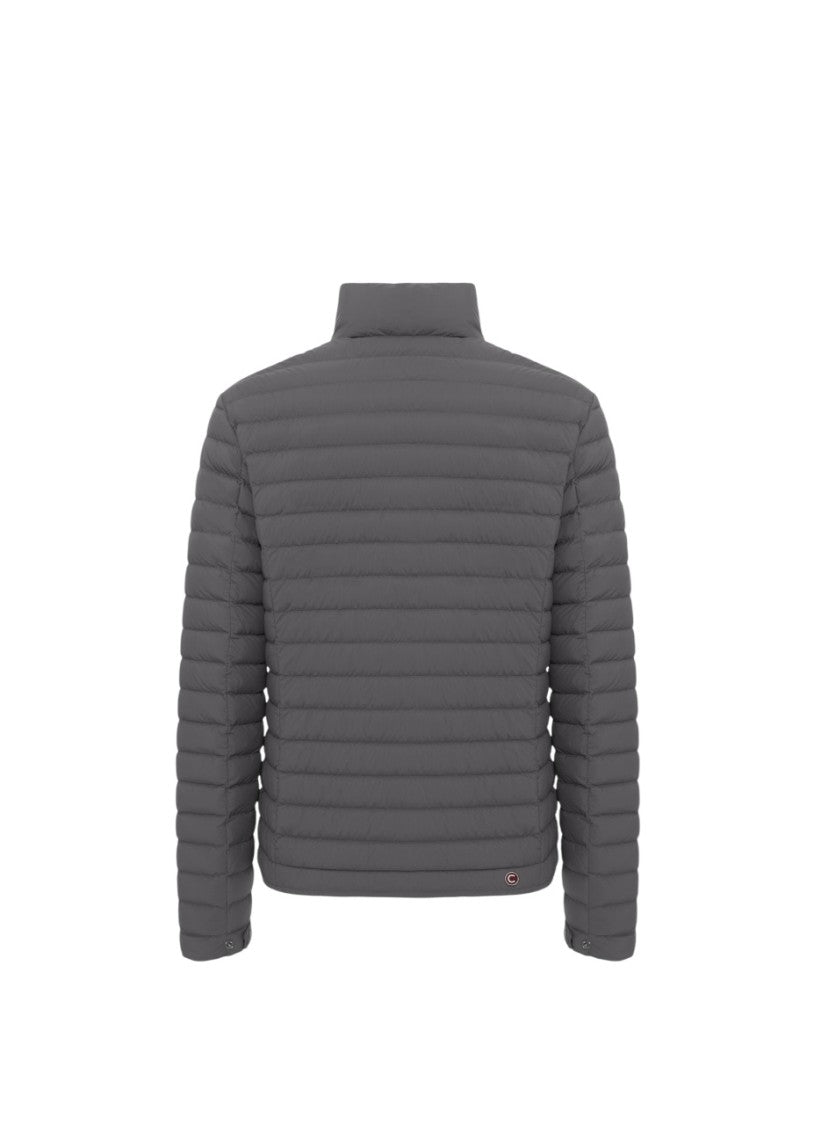 Colmar Originals Quilted Grey Down Jacket With Adjustable Hem