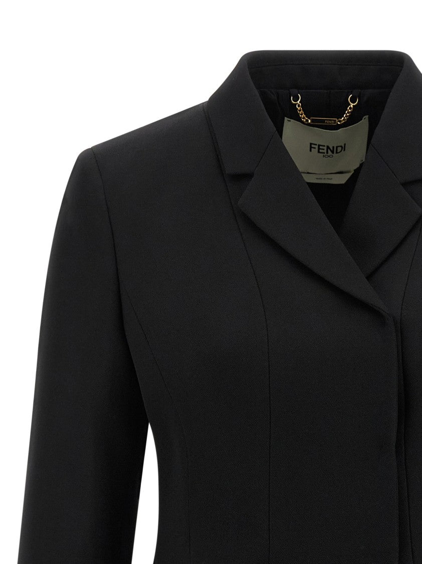 Fendi Grain De Poudre' Blazer