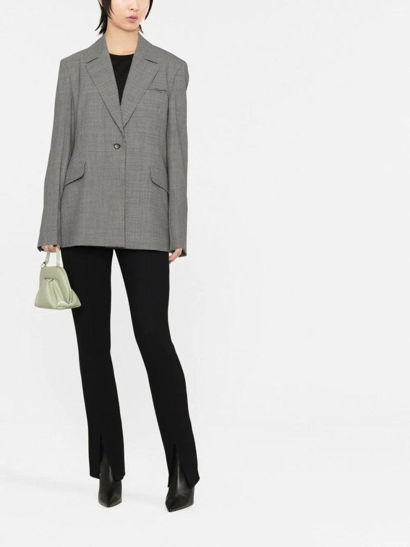 Nanushka Puppytooth Oversized Blazer