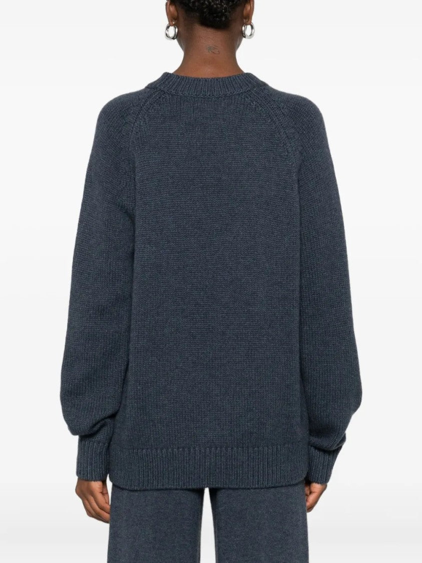 Lisa Yang Raglan-Sleeve Cashmere Sweater