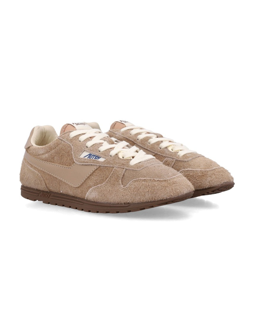 Autry Windspin Suede Low-Top Sneakers