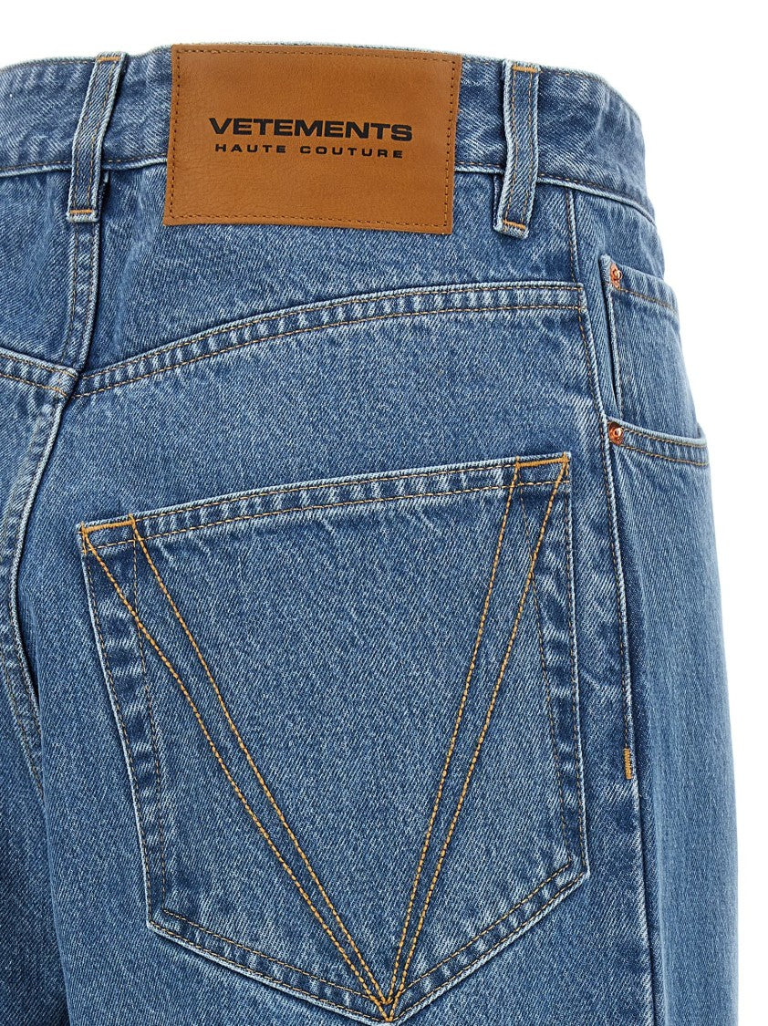 Vetements High-Waisted Denim Jeans