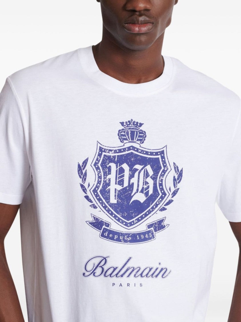 Balmain Graphic-Print T-Shirt