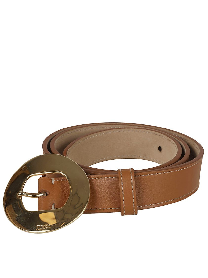 Tod's Calfskin Leather Belt