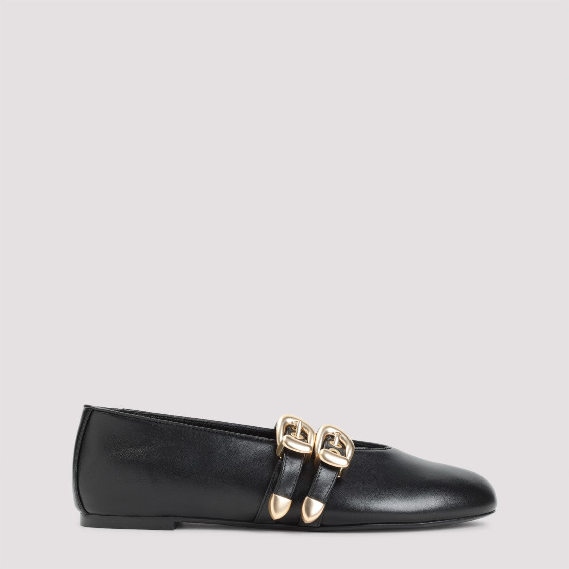Stuart Weitzman Rounded Toe Pumps With Double Buckle Detail