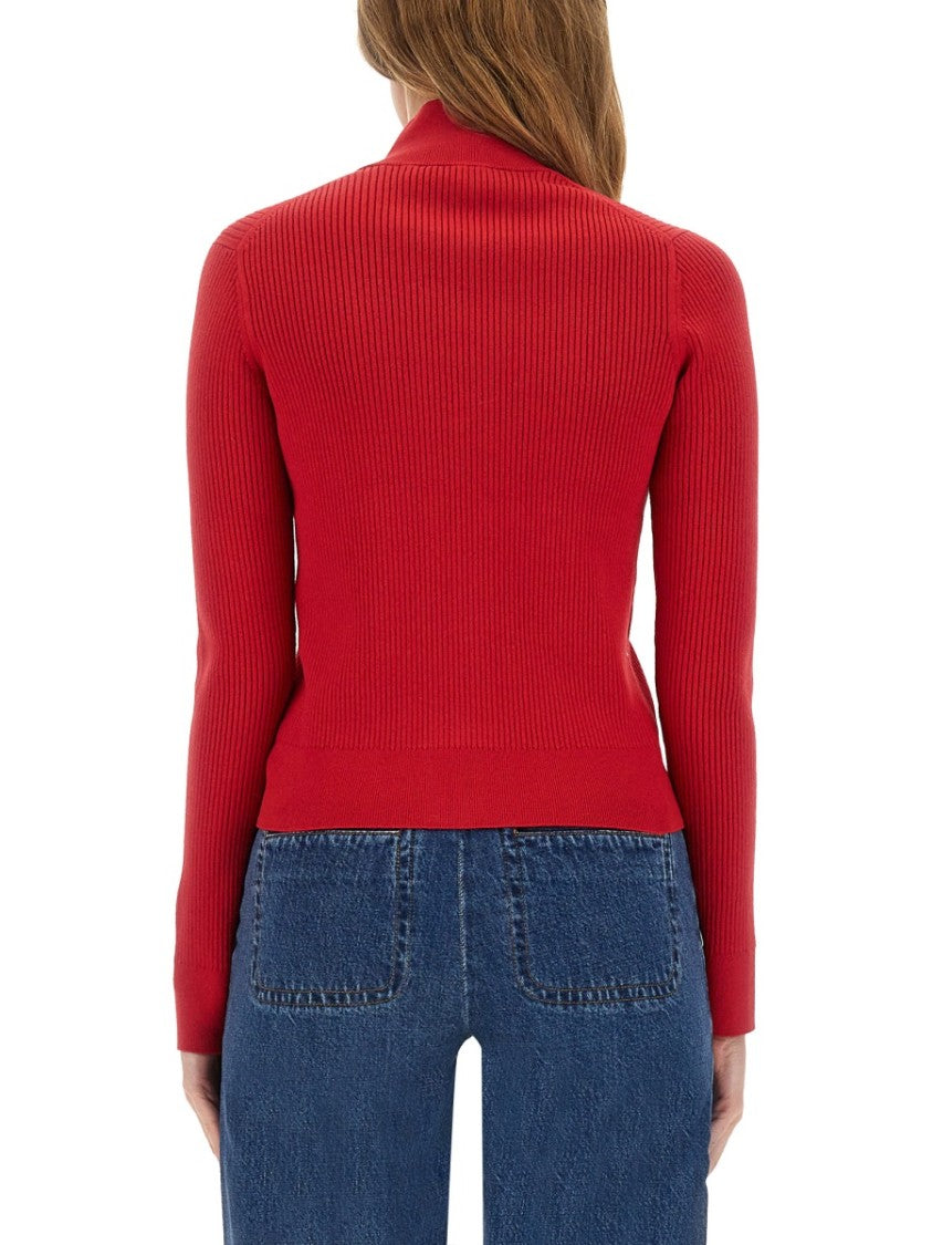 J. W. Anderson Fitted Cardigan With Zipper
