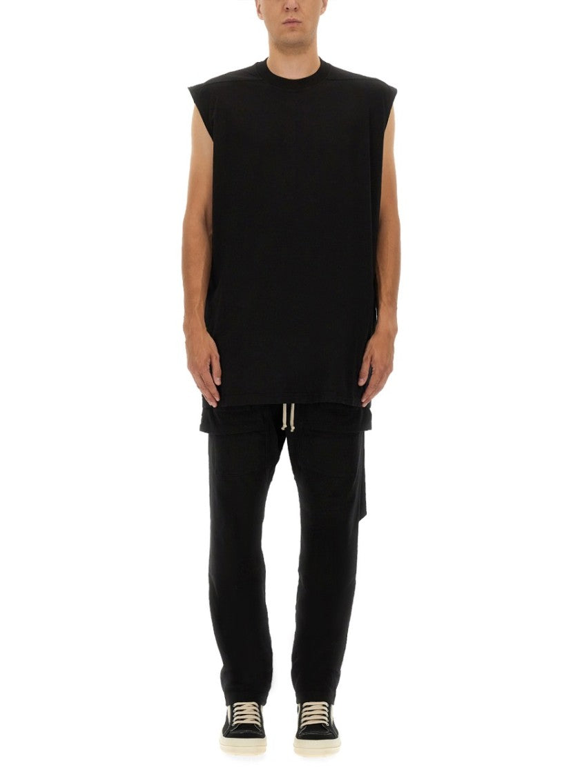 Drkshdw By Rick Owens "Tarp T" Plush T-Shirt