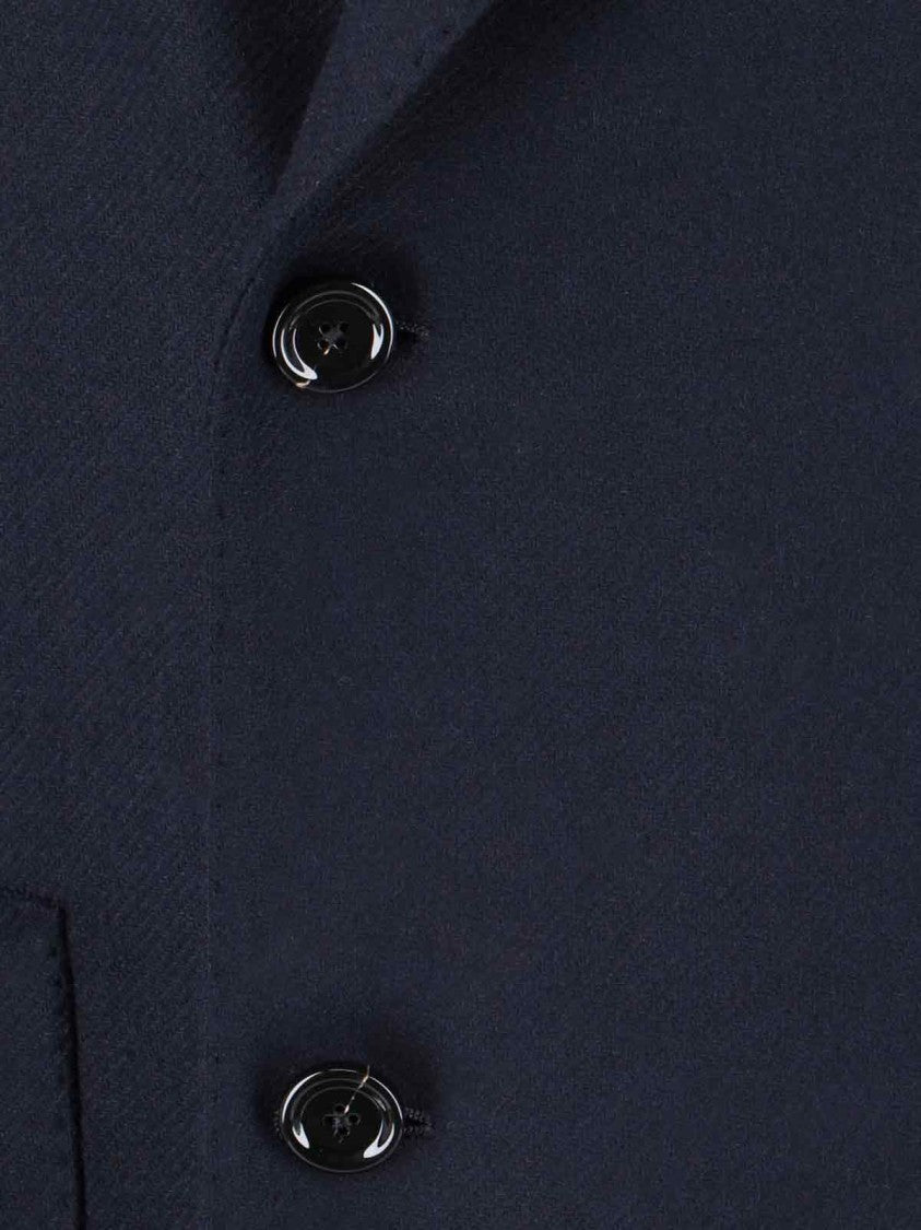 Lardini Double-Breasted Blazer – Navy