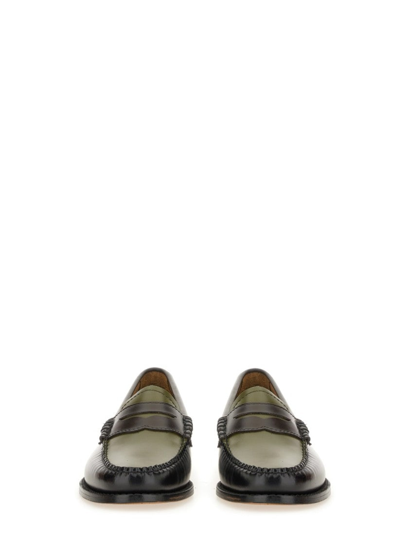 G.H. Bass Moccasin "Weejuns Tricolour Penny"