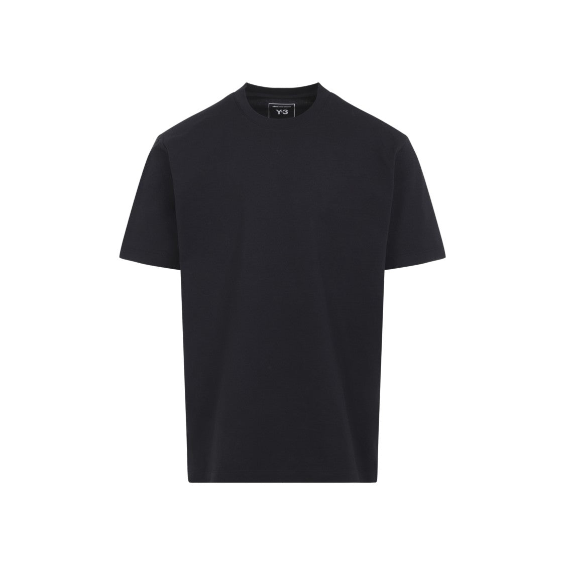 Y-3 Short-Sleeve Cotton T-Shirt With Bold Graphic Back